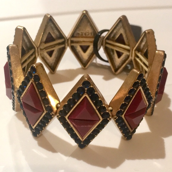 J. Crew Diamond Shaped Resin Stretch Brace… - Picture 2 of 8